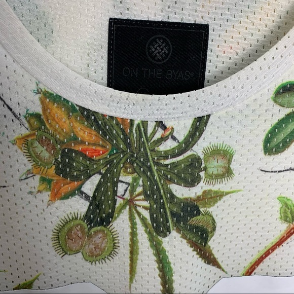 On The Byas floral aloha Hawaiian shirt 00 jersey - Picture 3 of 5